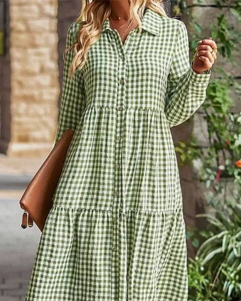 https://www.andgold.co/search-results?q=green 💚💚💚 #green #greendresses #greenplants #sunshine #modestclothing #boutiqueclothing #modestboutique Midi Dresses Casual, Boho Plaid, Casual Plaid Shirt, Shirt Dress Women, Plaid Shirt Dress, Beach Holiday Dresses, Fashion Drawing Dresses, Dress Women Elegant, Plaid Dress Shirt