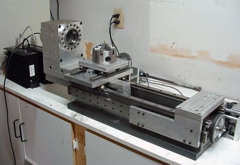 homemade Homemade Cnc, Cnc Lathe Machine, Cnc Router Plans, Diy Lathe, Hobby Cnc, Diy Cnc Router, Yoga Nutrition, Lathe Machine, Metal Lathe