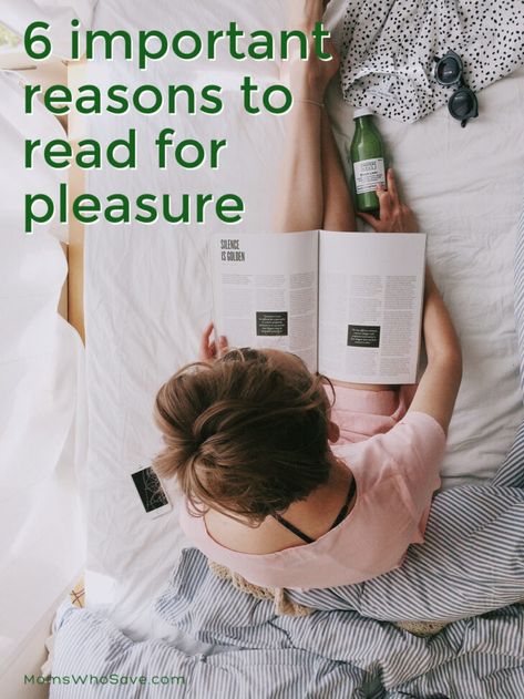 6 Important Reasons to Read for Pleasure | MomsWhoSave.com | #reading #books #mentalhealth #wellness Reasons To Read Books, Reading For Pleasure, Reasons To Read, Middle School English Classroom, Benefits Of Reading, Laura Numeroff, Childrens Alphabet, Importance Of Reading, Dealing With Anger