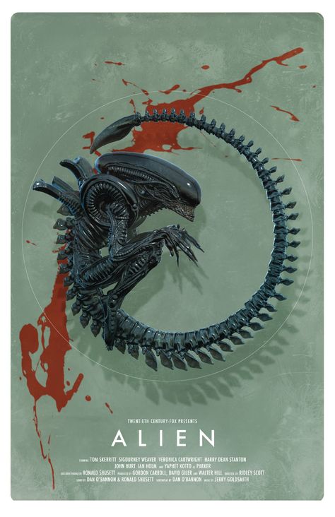 Xenomorph Illustration, Alien Movie Tattoo, Alien Movie Art, Alien Tattoo Xenomorph, Aliens Movie Art, Aliens Xenomorph, Alien Movie Poster, Alien Xenomorph, Giger Alien