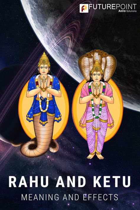 Vedic Astrology Art, Rahu Planet Vedic Astrology, Rahu Ketu Image, Rahu Ketu Astrology, Ketu Planet, Rahu Mantra, Rahu Remedies, Santana Dharma, Rahu Ketu