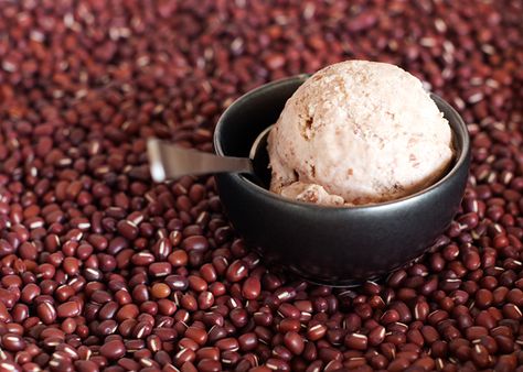 Red Bean Ice Cream Recipe, Azuki Bean Recipes, Adzuki Bean Recipe, Quick And Easy Dinner Ideas, Healthy Ice Cream Recipes, Bean Ice Cream, Yummy Ice Cream, Food Network Canada, Red Bean