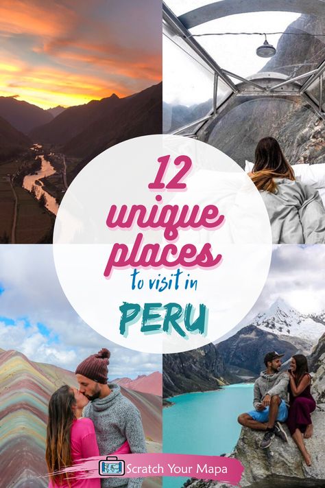 Peru is full of the most beautiful landscapes. With its great variety, there is always something to explore. Here are 12 unique places to visit in Peru. #PeruTravel #UniqueDestinations | Peru Travel Tips | Things To Do In Peru | Travel To Peru | Peru Vacation Peru, Cusco, Peru In April, Peru Aesthetic, Peru Tourism, Things To Do In Peru, Travel To Peru, Backpacking Peru, Things To Experience
