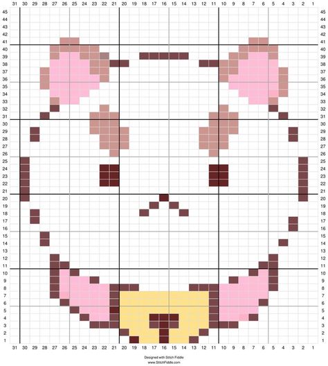 bee and puppycat knit pattern Graph Crochet, Pixel Art Templates, Diy Perler Bead Crafts, Pixel Crochet, Pixel Art Grid, Tapestry Crochet Patterns, Bee And Puppycat, Kawaii Crochet, Pixel Art Design