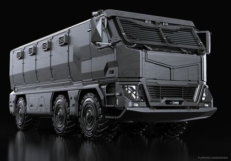 ArtStation - OS06 - Armored Vehicle, Fumihisa Nagasawa Star Wars, Armored Personnel Carrier, Armored Vehicle