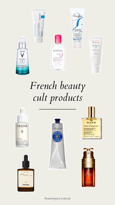 French pharmacy skincare: Dive headfirst into the world of French beauty with our curated list of cult favourite products. Unveil the secrets of the effortlessly chic Parisian look as we explore the best French beauty brands. Old Money Beauty Products, Best French Pharmacy Products, French Pharmacy Skincare, Best Beauty Products 2023, French Pharmacy Must Haves, Fungle Acne, French Skincare Products, Pharmacy Skincare, French Beauty Routine