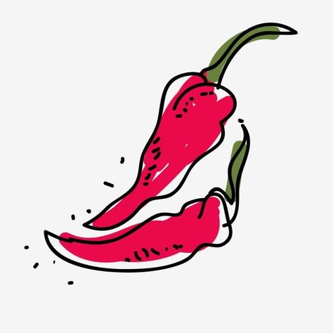 chili clipart,peppers,red chili,ingredients,red,chili,vegetables Chili Pictures, Pottery Painting Designs, Red Chili, Animation Design, Chili Pepper, Food Illustrations, Gray Background, Fabric Painting, Line Drawing