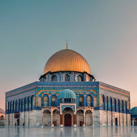 Beautiful Al Aqsa Mosque#pikbest##Photo Al Aqsa Mosque Wallpaper, Masjid Al Aqsa Aesthetic, Mosques Aesthetic, Georgia Background, Masjidil Aqsa, Masjid E Aqsa, Mosque Pictures, Mosque Images, Arab Gold