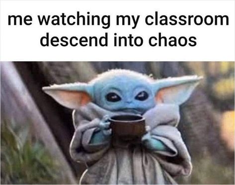 38 Of The Best Memes And Posts About Teaching And Education, As Shared By This Dedicated Instagram Account Humour, Teacher Memes Funny, Teaching Memes, Teaching Humor, Yoda Wallpaper, Yoda Funny, Geek Baby, Student Memes, Funny Teacher Jokes