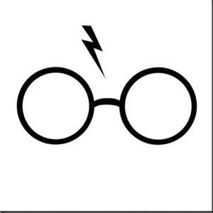 Harry Potter Glasses And Scar, Stickers Harry Potter, Imprimibles Harry Potter, Glasses Tattoo, Hp Tattoo, Harry Potter Stickers, Harry Potter Glasses, Harry Potter Printables, Festa Harry Potter