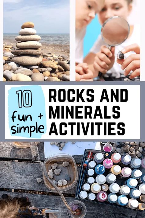 Rock Experiments, Geology Activities, Geology Lessons, Cool Activities, Rock Unit, Rock Science, Rock Cycle, Kid Experiments, Science Fun