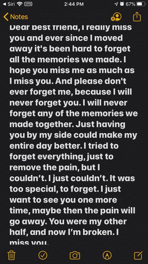 I wrote this for a certain friend, they know who they are. I miss her so much. I Miss You Best Friend Quotes, Best Friend Quotes Missing, Im Going To Miss You My Friend, Dear Best Friend I Miss You, Miss You Best Friend Quotes, Miss You Message For Best Friend, Miss Friend Quote, To My Old Best Friend, Missing Friends Captions Instagram