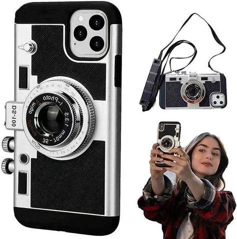 Discover a wide selection of high-quality phone cases at Easy Cases. Our phone cases are designed with both style and functionality in mind, providing superior protection for your device. Shop now! Camera Phone Case, Emily In Paris Style, Iphone Cases For Girls, 3d Camera, Retro Camera, Camera Cover, Cool Iphone Cases, Emily In Paris, Better Style