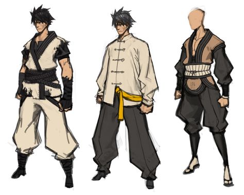 Martial Arts Outfit, Outfit Concept Art, Martial Art Clothes, Martial Arts Clothing, Art Outfit, Outfit For Men, Concept Clothing, Clothes For Men, Art Style Inspiration