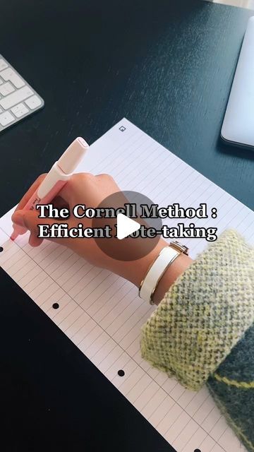 Best Note Taking Method, The Cornell Method, Cornell Method, Teaching Motivation, Digital Note Taking Pen, College Note Taking, Elementary Social Study, Note Taking Tips, College Student Hacks