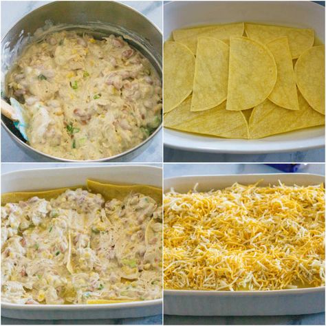 Mexico, Green Chili Chicken Enchilada Casserole, Green Chili Chicken Casserole, Green Chicken Enchilada Casserole, Quick Casserole, Green Chile Casserole, Green Chile Chicken Enchilada Casserole, Quick Casserole Recipes, Green Chili Casserole