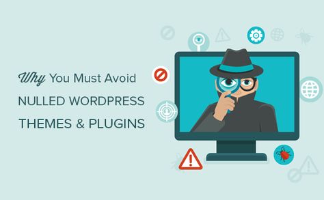 Wondering why you shouldn't use nulled WordPress plugins and themes? Here are the top 9 reasons why you must avoid nulled WordPress plugins and themes. Wordpress Tutorial, Wordpress Ecommerce Theme, Free Plugins, Wordpress Seo, Wordpress Tutorials, Web Design Tips, Web Marketing, Premium Wordpress Themes, Wordpress Plugins