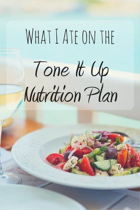 Curious about the Tone It Up Nutrition Plan? Here's what I ate during the Tone It Up Bikini Series Challenge. All of my meals were vegetarian and delicious! Nclex, Tiu Recipes, 1200 Calorie Diet Meal Plans, Women Nutrition, Nutrition Sportive, Sport Nutrition, Nutrition Plan, Nutrition Education, Proper Nutrition