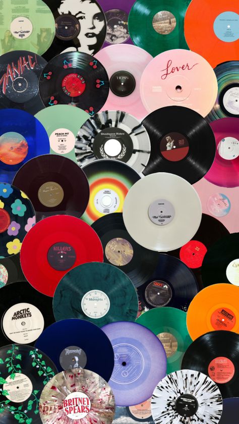 💅💅 #vinyl#retro#vintage#music#songs#recordplayer#records Song Wallpaper Music, Vinyl Record Wallpaper, Vinyl Records Aesthetic Vintage, Record Wallpaper, Vinyls Aesthetic, Vinyl Collage, Vinyl Records Aesthetic, Record Aesthetic, Records Aesthetic