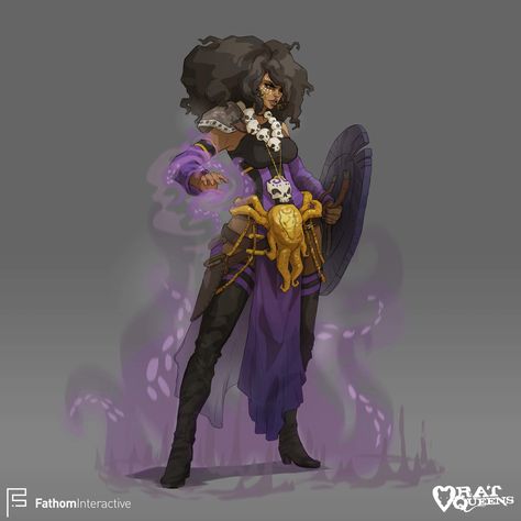 Character Illustration - Rat Queens Game Proposal, Eva Toker on ArtStation at https://www.artstation.com/artwork/kKw3z Croquis, Rat Queens, Cheat Codes, Roleplay Characters, Dungeons And Dragons Characters, Black Characters, Black Anime Characters, Afro Art, Arte Fantasy