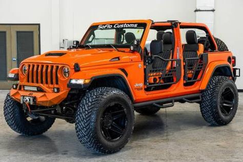 SUV For Sale in Fort Lauderdale, FL - South Florida Jeeps Custom Jeep Gladiator, Jeep Wrangler Custom, 2023 Jeep Wrangler, Head Quarters, 6x6 Truck, Custom Jeep Wrangler, Suv For Sale, Wrangler Sahara, Jeep Wrangler Sahara