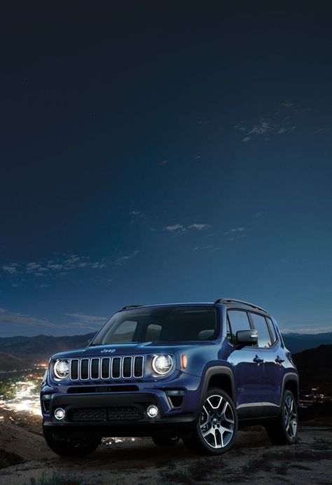 Jeep Rosa, Jeep Renegade Trailhawk, Auto Jeep, Blue Jeep, Car Blue, Jeep Brand, Small Suv, Compact Suv, Jeep 4x4