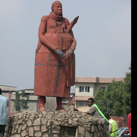 Statue in Benin City , Nigeria. Federal, Benin City Nigeria, Ethiopia People, West African Countries, Benin City, The Gambia, African People, African Countries, St Helena