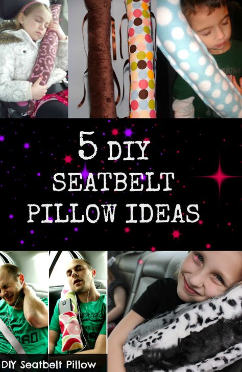 Neck Pillows - https://www.toppillowguide.com/pillow-for-neck-and-shoulder-pain/ Seatbelt Pillows, Seatbelt Pillow, Car Seat Pillow, Seat Belt Pillow, Car Sit, Pillow Ideas, Seat Belt Cover, Sewing Pillows, Kids Seating