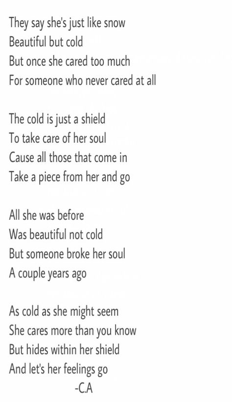 Cold poems Beautiful Poetry Deep Life, Rythme Poems, Poems For Him Rhyming, Poem That Rhyme, Ryhm Poem, Rhyming Poems About Myself, Meaning Full Poems, Poems For Lockscreen, Poems About Liars