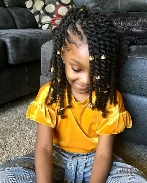 Twists Braids, Twisted Hair, Lil Girl Hairstyles, Kid Braid Styles, Kids Hairstyles Girls, Toddler Hairstyles Girl, Girls Natural Hairstyles, Natural Hairstyles For Kids