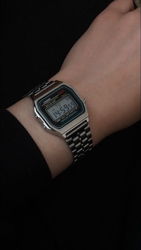 Casio Watch Women, Casio Vintage Watch, قلادات متدلية, Casio Vintage, Vintage Watches Women, Retro Watches, Display Type, Watch Display, Unisex Watches