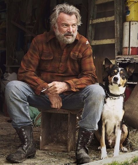 Sam Neill in Hunt for the Wilderpeople Ricky Baker Hunt For The Wilderpeople, Ricky Baker, Hunt For The Wilderpeople, Greg Vaughan, People Reference, Sam Neill, Dream Dates, 500 Miles, Old Folks