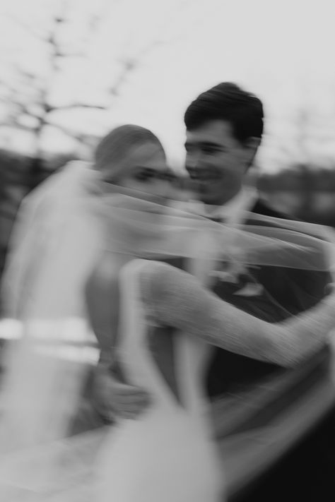 Documentary Style Bride And Groom, Low Exposure Wedding Photos, Modern Intimate Wedding, Wedding Photos With Movement, Styled Wedding Photoshoot, Intimate Elopement Wedding, Motion Blur Wedding Photos, Wedding Photo Blurry, Gloomy Wedding Photography