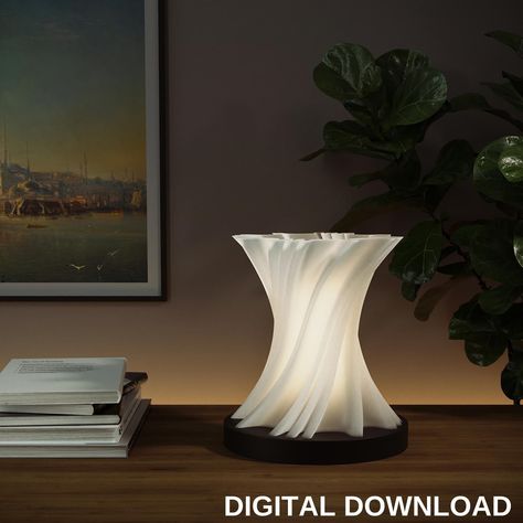 Den Decor, Sending Love And Light, 3d Files, Chandelier Table Lamp, 3d Lamp, 3d Printer Projects, 3d Printing Service, Cool Lamps, Mould Design