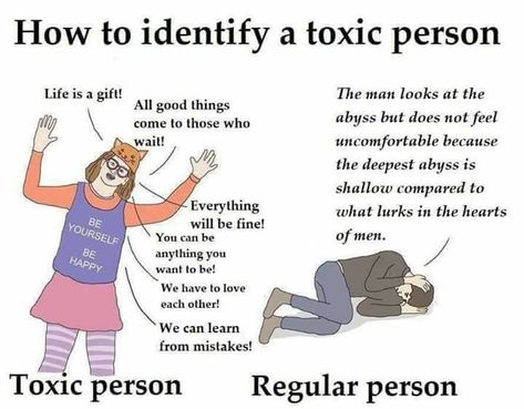 The positive energy movement has become the very definition of toxic because it has no basis in how the world works. It is as delusionary and illformed as any other cult preaching. There is nothing more toxic to the human existence other than the distortion of reality for the sake of personal distinguishment. Realism is not toxic. Living in a privileged bubble that jerks inside an echo chamber is. Toxic People, Humour, Chris Simpsons Artist, Larry The Lobster, Simpsons Artist, Philosophy Memes, Toxic Positivity, Toxic Person, People Funny