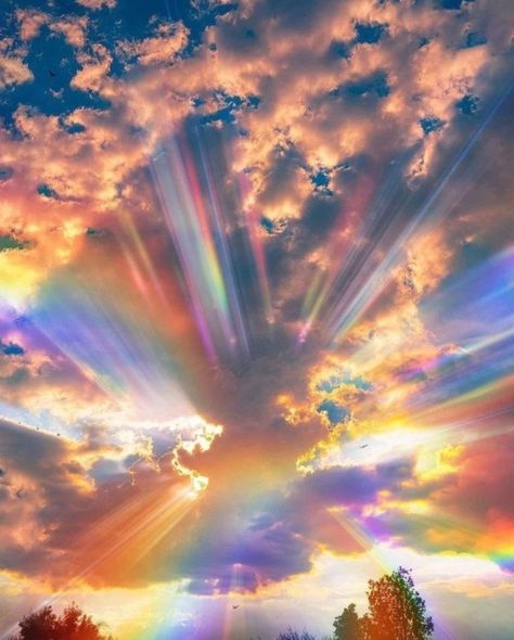 Tumblr, Solstice Art, Celestia And Luna, Spiritual Images, Dreamy Artwork, Sunrise Art, New Retro Wave, Rainbow Sky, Cloud Drawing