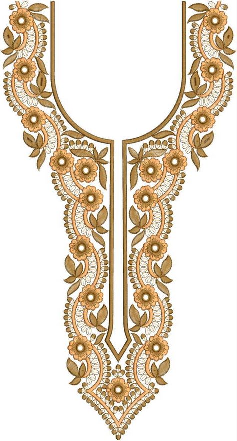 Latest Neck Designs for Kurtis / Dress / Suit / Men’s Neck Download Embroidery Design File in .EMB Format. Couture, Latest Neck Designs For Kurtis, Neck Designs For Kurtis, Designs For Kurtis, Designs Kurti, Gala Designs, Latest Embroidery Designs, Kurti Embroidery, Gala Design