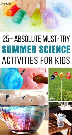 25+ Absolute Must-Try Summer Science Activities for Kids! Love these summer science experiments! Summer Science Activities For Kids, Summer Science Activities, Summer Science Experiments, Science Camp, Summer Science, Summer Fun For Kids, Kid Experiments, Science Activities For Kids, Summer Learning