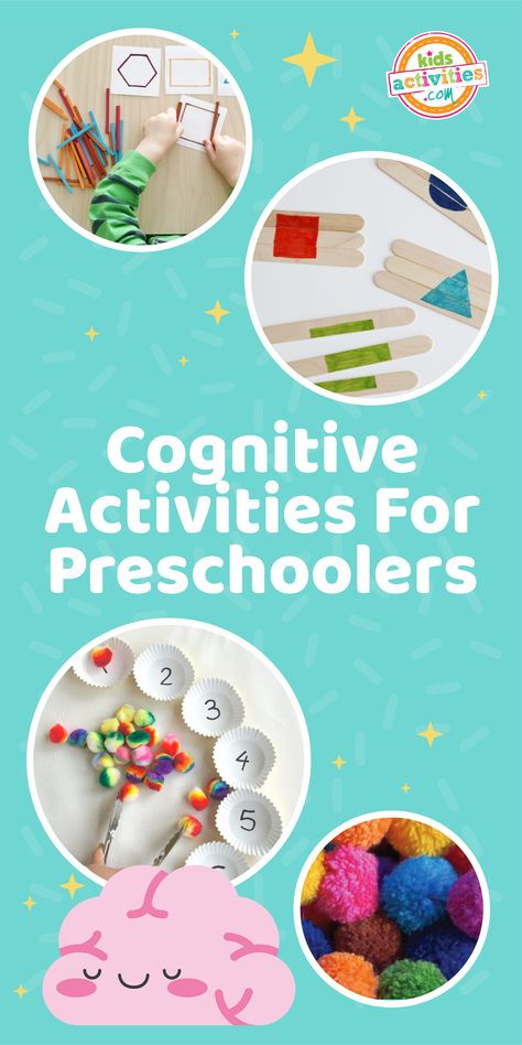 Cognitive Development Preschool Activities, Cognitive Development Preschool, Cognitive Activity For Preschoolers, Cognitive Activity For Toddlers, Cognitive Preschool Activities, Toddler Cognitive Activities, Activities For Attention, Preschool Cognitive Activities, Cognitive Activities Preschool