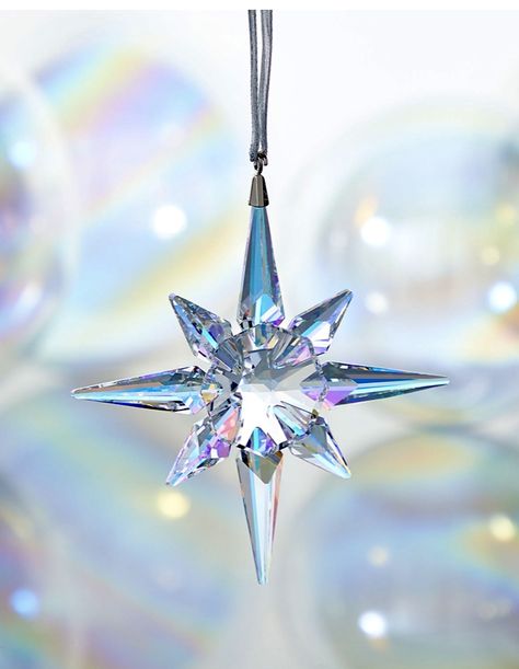 Crystal star @ neiman marcus Bright Winter, Star Christmas, Pola Kristik, Crystal Ornament, Magical Jewelry, Crystal Stars, Fantasy Jewelry, Girly Jewelry, Winter Colors