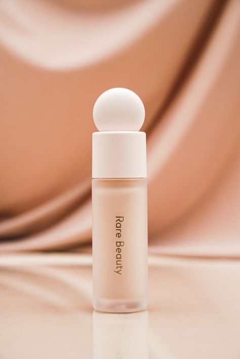 Foundation Product Photography, Rare Beauty Concealer, Rare Beauty Foundation, Makeup Advertising, Makeup Product Photography, Commercial Photography Advertising, Makeup Advertisement, Commercial Photography Product, Beauty Advertising