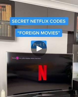 Secret Netflix codes to get hidden movies | Netflix, film | This lad shares all the secret Netflix codes to get hidden movies! 👏 | By TylaFacebook Netflix Movie Codes, Secret Netflix Codes, Free Netflix Codes, Netflix Film, Netflix Codes, Hidden Movie, Foreign Movies, Free Netflix, Netflix Movie