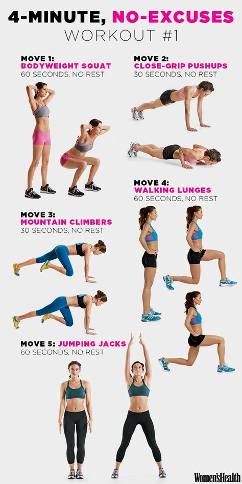 If you don’t have time to work out, but want to stay in shape, this list with quick fat-burning tabata workouts will save you! Get fit and healthy in just a few minutes daily! All you need is 4-7 minutes to perform these short HIIT exercises. No equipment necessary - all bodyweight workouts, that you can do at home, or anywhere you want. Bądź Fit, No Excuses Workout, 4 Minute Workout, Good Mornings Exercise, Morning Workout Routine, Marathon Motivation, Motivație Fitness, Ashtanga Vinyasa Yoga, Latihan Yoga
