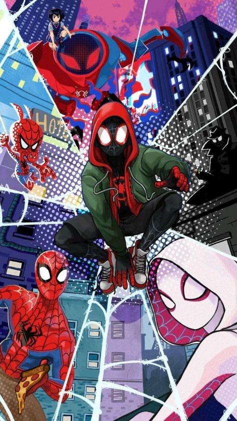 Spider Man 2 Wallpaper, All Spiderman, Marvel Phone Wallpaper, Image Spiderman, Spiderman Drawing, Spider-man Wallpaper, Karakter Marvel, Miles Morales Spiderman, Spiderman Movie