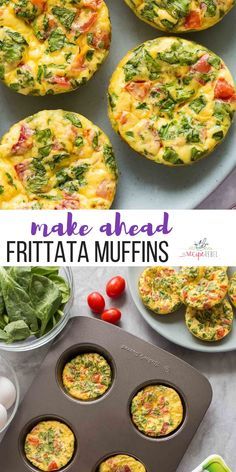 Meal Prep Breakfast Fritatta, Egg Recipes Make Ahead, Breakfast Frittata Muffins, Egg Muffin Frittata, Lifetime Fitness Recipes, Breakfast Frittata Recipes Healthy, Jimmy Dean Frittata Copycat, Eggs Frittata Recipes, Healthy Breakfast Frittata Recipes