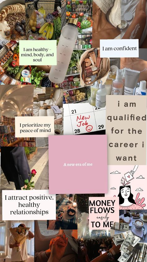 Vision Board 2024 second attempt Food Photography, Aesthetic Boards, 2024 Vision, Study Motivation, Vision Board, Give It To Me, Connect With People, Creative Energy, Your Aesthetic
