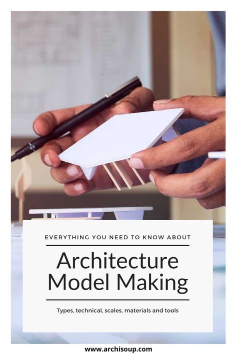 Everything You Need To Know About Architectural Model Making - As architects and students we are deeply fascinated by architectural models, and as designers they provide a far broader understanding than most, if not all, 3D programs and rendered representations and/or visualizations. Architecture models enable us to quickly test how a building is constructed, interacts with natural elements, uses scale, and influences its users, all in a highly efficient and engaging manner. Architect Model Making, Architecture Student Model, Architectural Models Making, Structural Model Architecture, Architectural Models Conceptual, Architecture Model Materials, Architecture Supplies, Scale Model Architecture, Model Making Tools