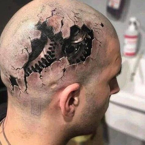 These hyper realistic 3D tattoos will make you do a double take 3d Tattoos, Tato 3d, Best 3d Tattoos, Tatoo 3d, Tattoo 3d, Amazing 3d Tattoos, Hyper Realistic Tattoo, Biomechanical Tattoo, D Tattoo