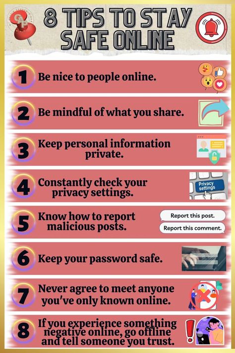 Tips to Stay Safe Online Teacher Resources, Staying Safe Online, Digital Citizenship, People Online, Stay Safe