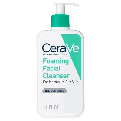 Reduce Oily Skin, Cerave Cleanser, Cerave Skincare, Dermatologist Recommended Skincare, Daily Face Wash, Foaming Facial Cleanser, Foaming Face Wash, Exfoliating Cleanser, Facial Cleansers